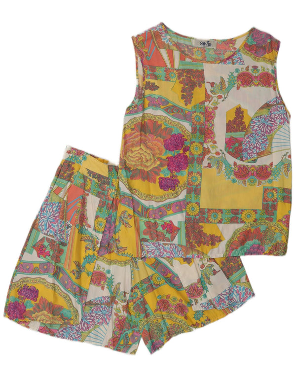 Silvia Girls Sleeveless 2 Piece Set 12-13 Years Multicoloured Floral