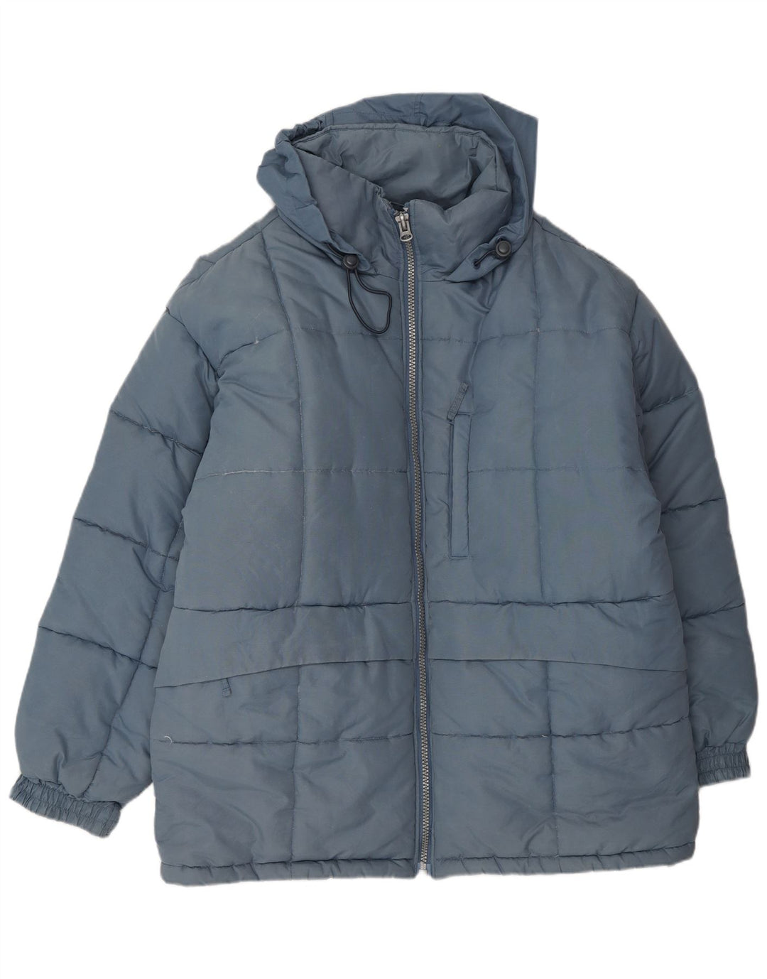 Vintage Mens Padded Jacket UK 40 Large Blue