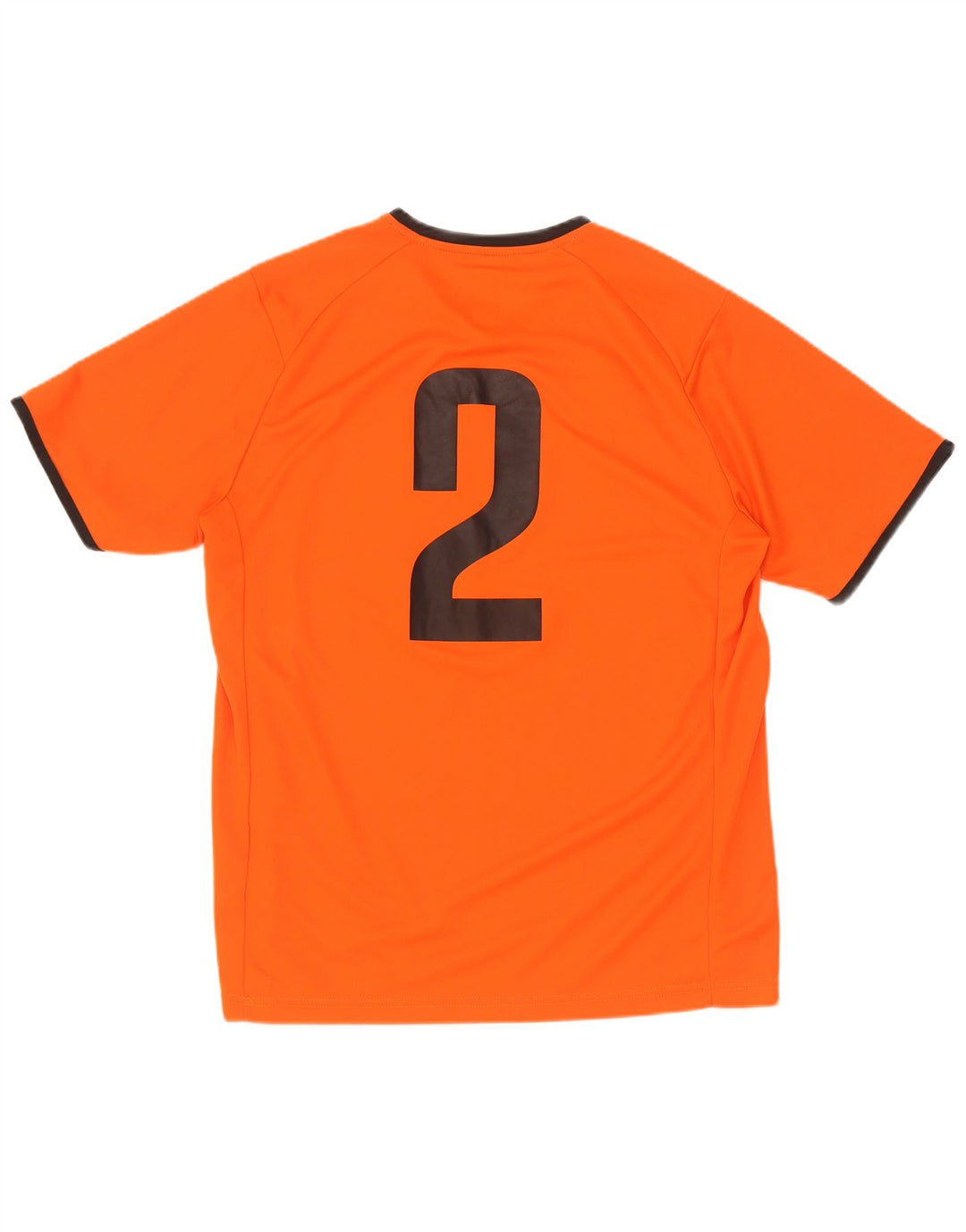 Arena Mens Graphic T-Shirt Top Large Orange Colourblock