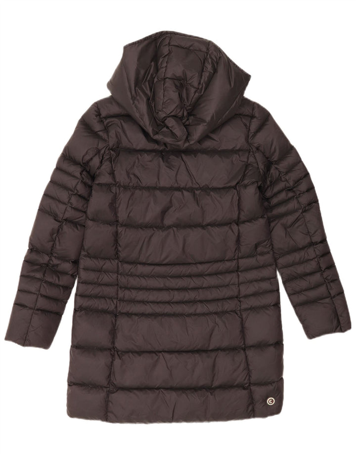 Colmar Womens Hooded Padded Coat IT 40 Small Black Polyamide