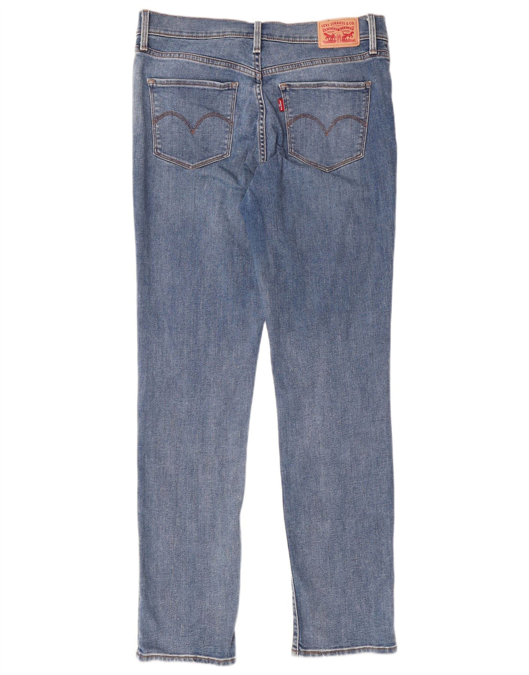 LEVI'S Womens 312 Shaping Slim Jeans W30 L30 Blue Cotton