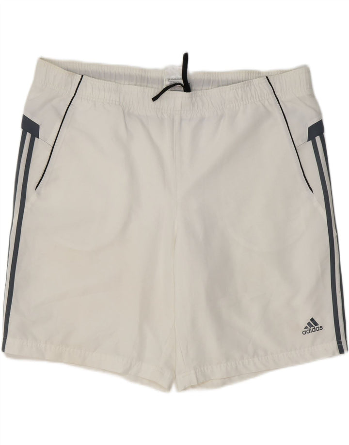 Adidas Mens Climacool Swimming Shorts 2XL White Polyester