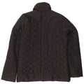 Adidas Womens Quilted Jacket UK 12 Medium Black Polyester
