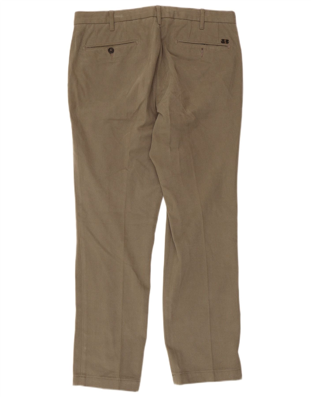 HENRY COTTONS Mens Straight Chino Trousers IT 50 Large W34 L29 Beige