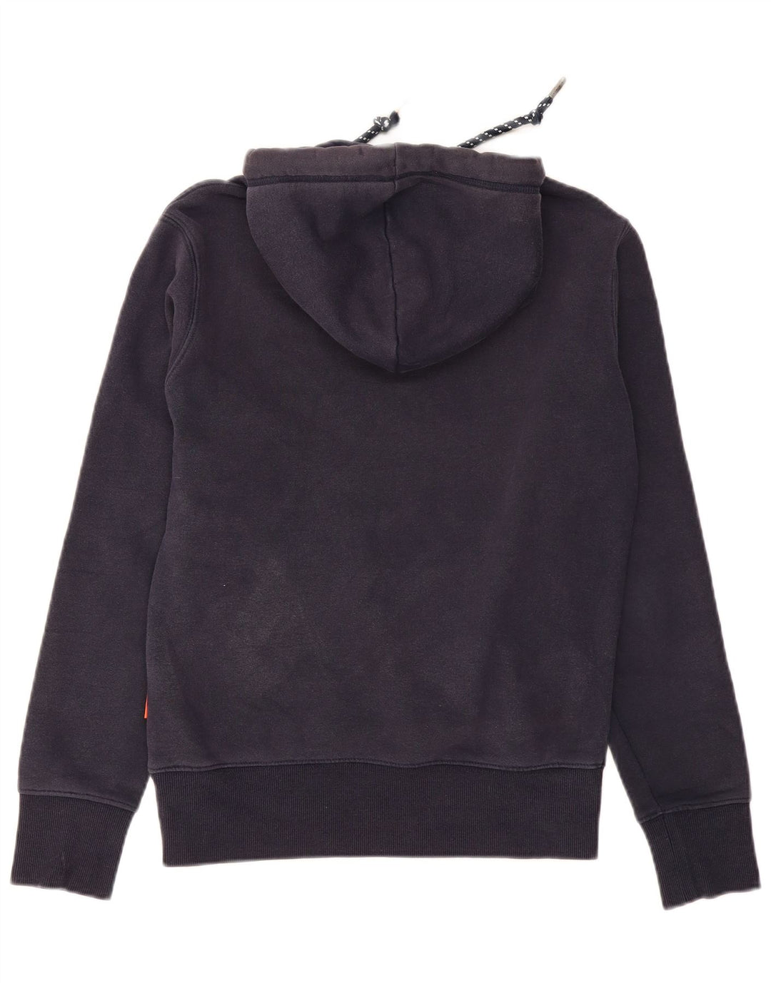 Superdry Mens Hoodie Jumper Medium Navy Blue Cotton
