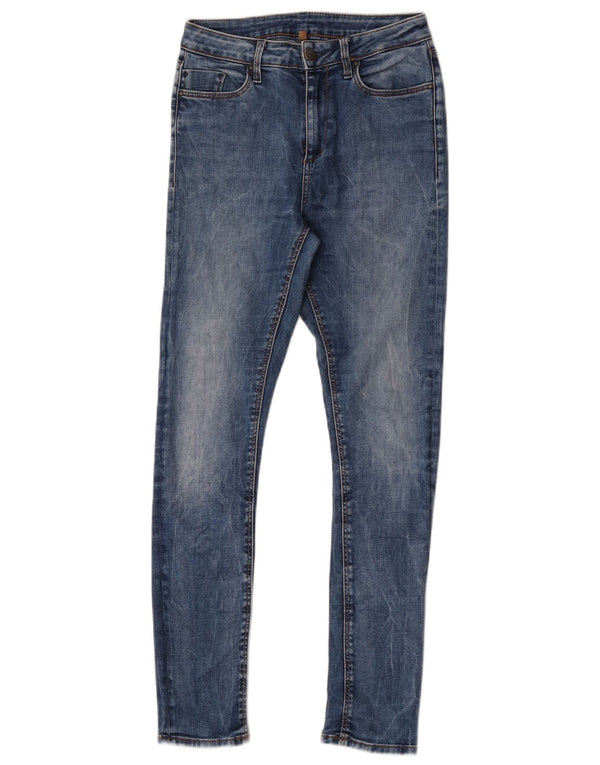 Topshop Womens Moto Skinny Jeans W28 L29 Blue Cotton