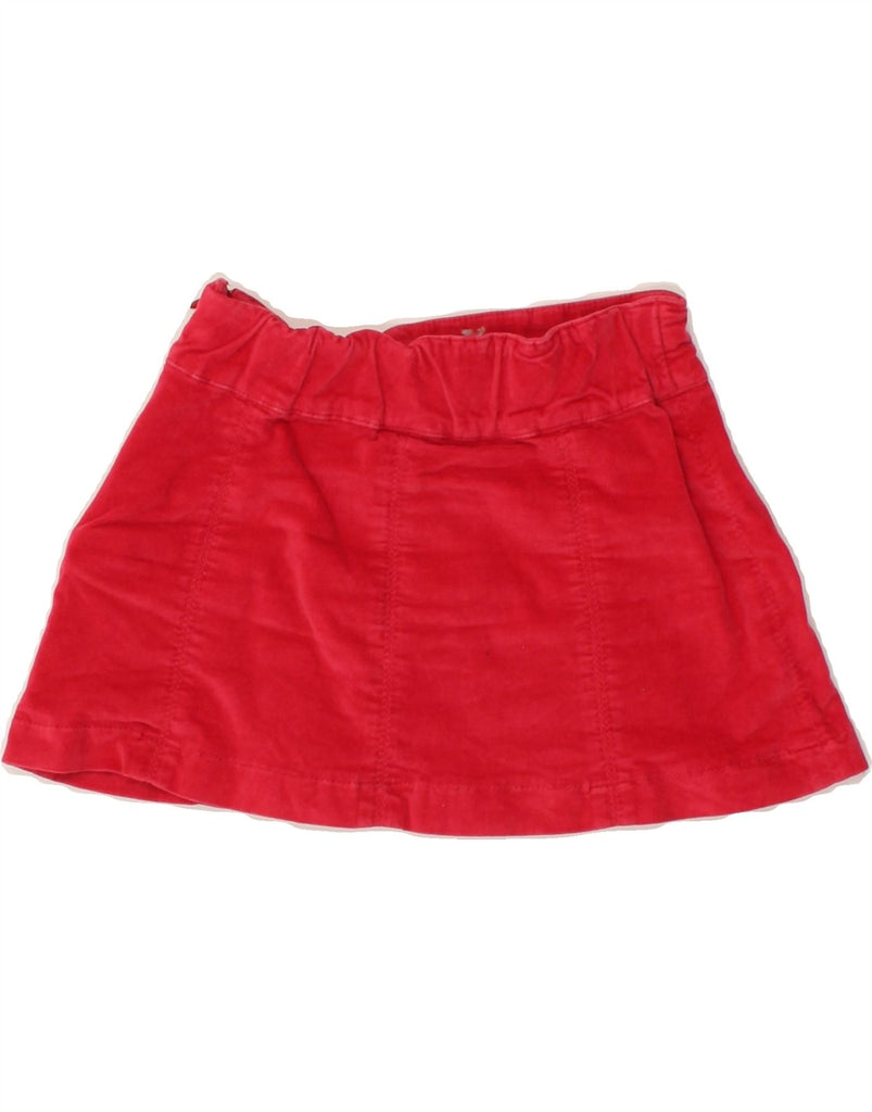 CALVIN KLEIN JEANS Baby Girls A-Line Skirt 18-24 Months W20  Red Cotton Vintage Calvin Klein Jeans and Second-Hand Calvin Klein Jeans from Messina Hembry 
