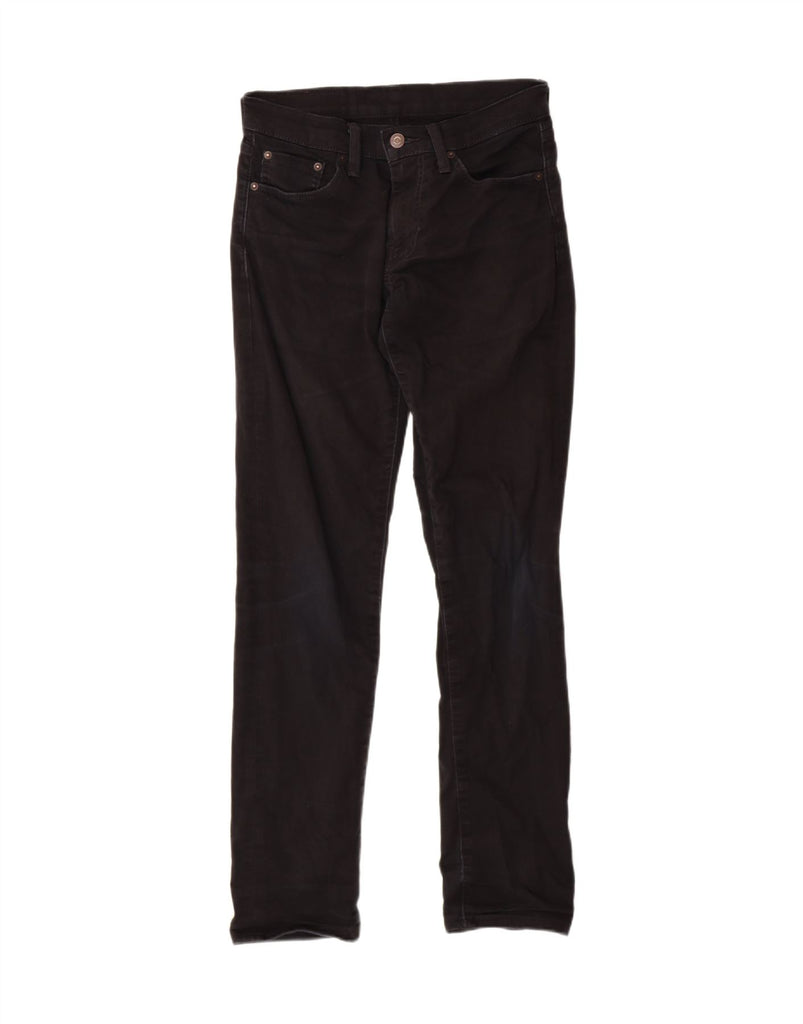 LEVI'S Womens 511 Slim Jeans W29 L32 Black Cotton Vintage Levi's and Second-Hand Levi's from Messina Hembry 