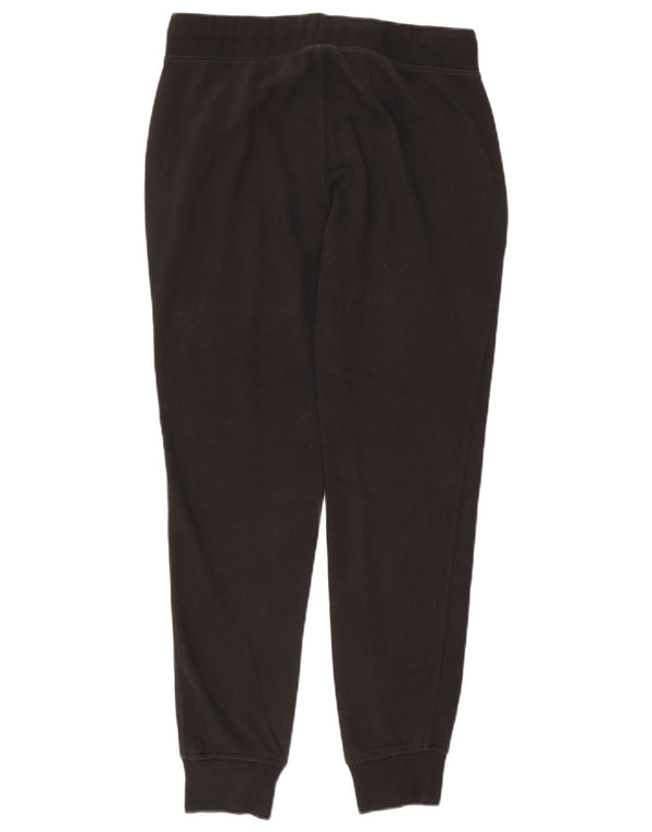 Champion Womens Tracksuit Trousers Joggers UK 14 Medium Black Cotton