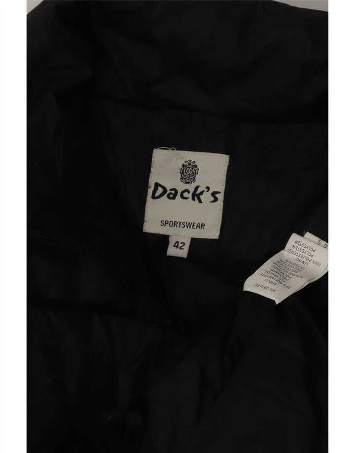 DACK'S Womens Padded Jacket IT 42 Medium Black Polyamide