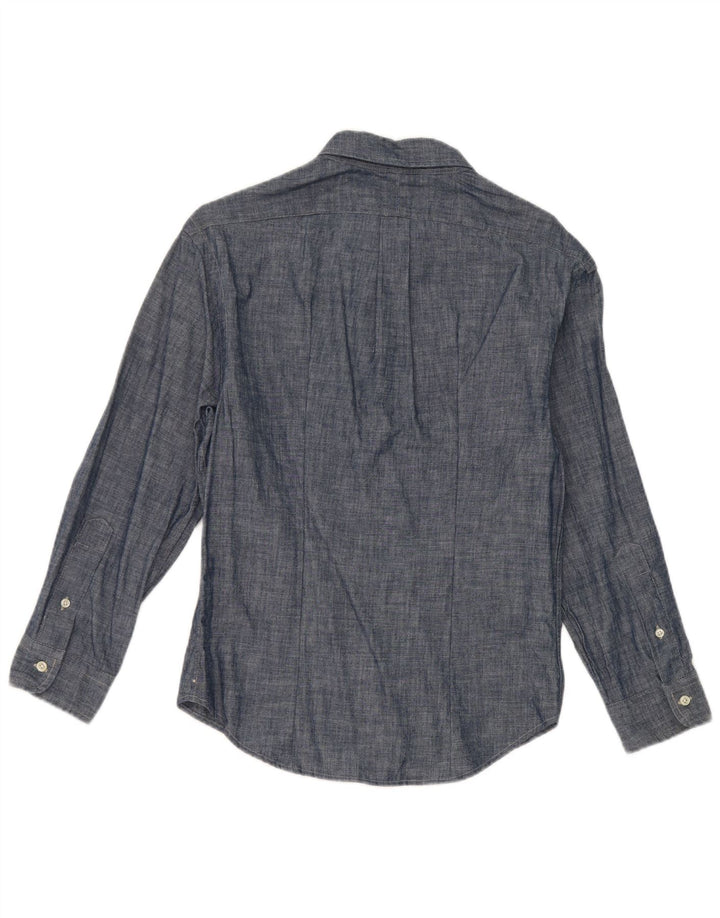 Ralph Lauren Mens Slim Fit Shirt Medium Navy Blue
