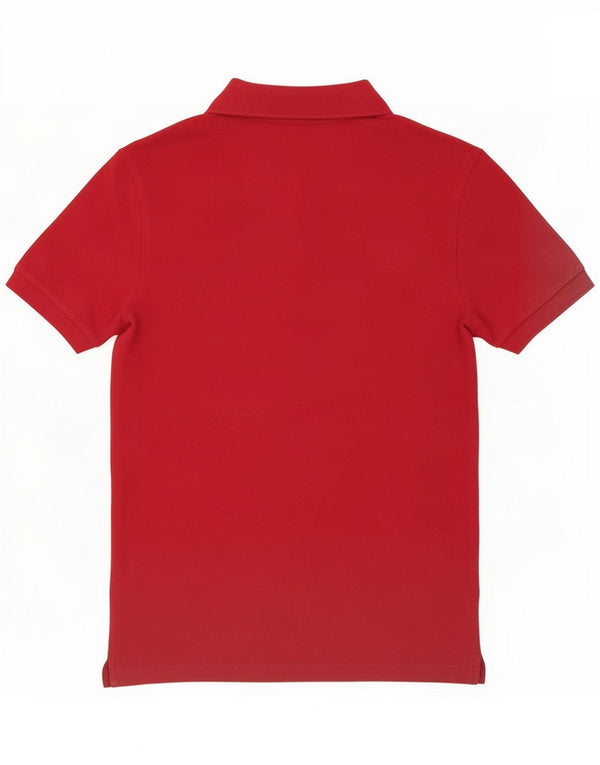 Diadora Mens Polo Shirt Small Red Cotton