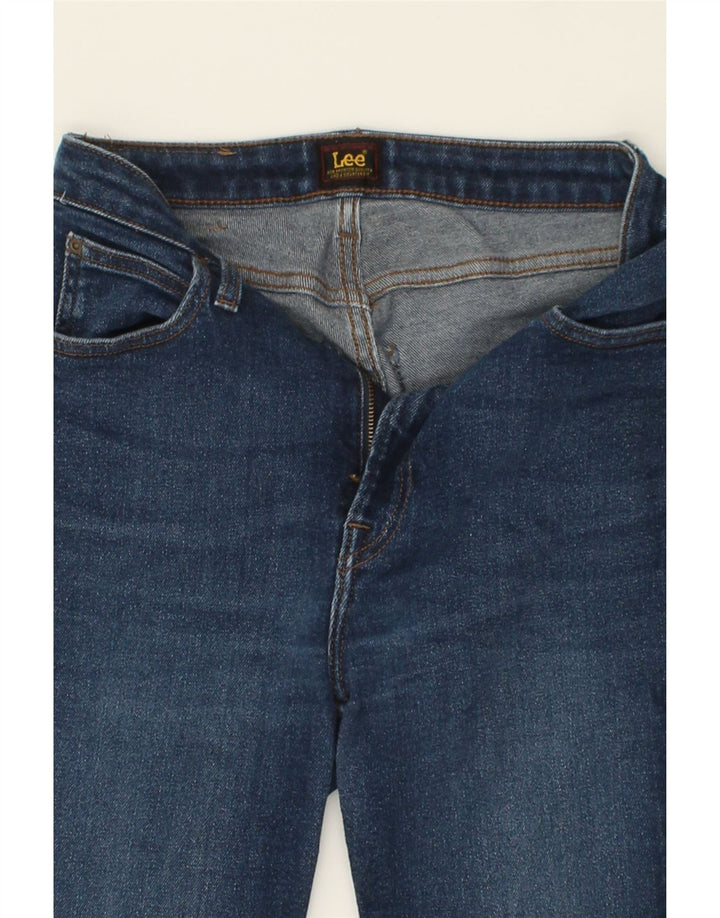 LEE Womens Skinny Jeans W26 L30 Navy Blue Cotton Vintage Lee and Second-Hand Lee from Messina Hembry 