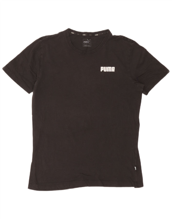 Puma Mens T-Shirt Top Medium Black