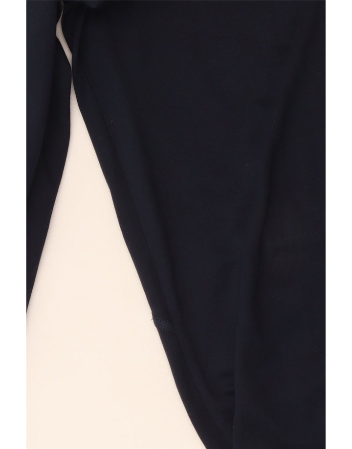 Nike Mens Dri Fit Tracksuit Trousers Large  Navy Blue Colourblock Polyester