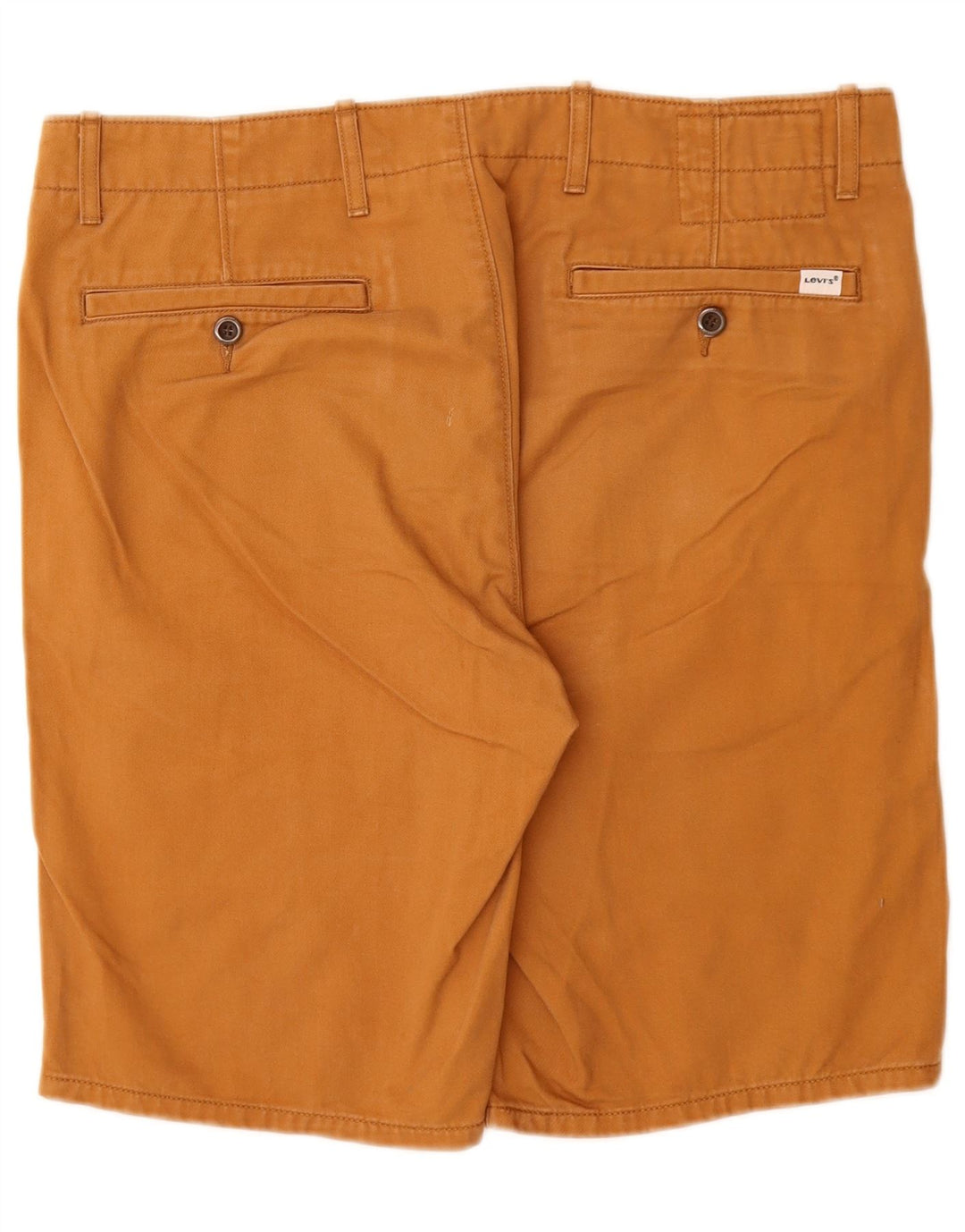 LEVI'S Mens Chino Shorts W34 Large Brown Cotton