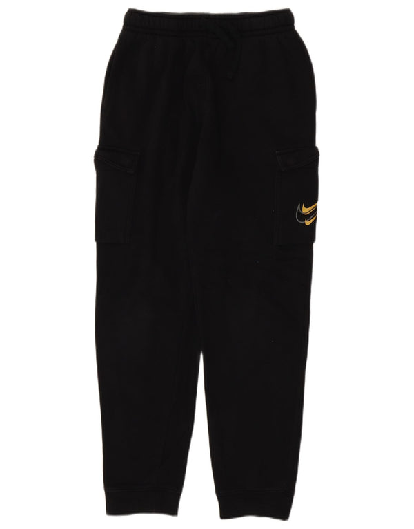 Nike Boys Graphic Cargo Tracksuit Trousers Joggers 13-14 Years XL Black