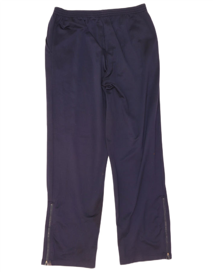 Fila Mens Tracksuit Trousers Medium  Navy Blue Polyester