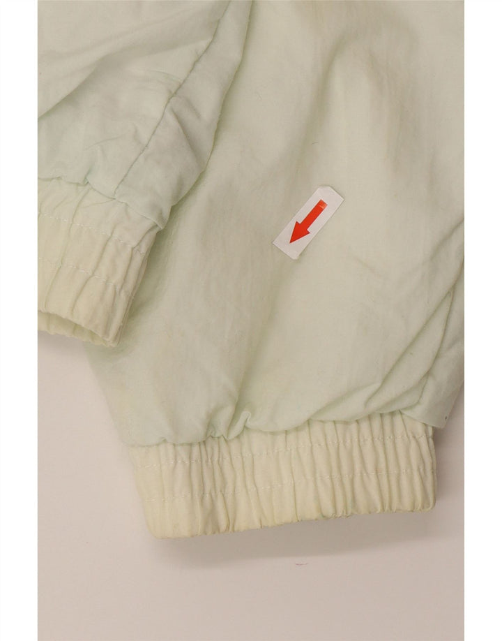 Reebok Mens Tracksuit Top Jacket Large White Colourblock Polyamide