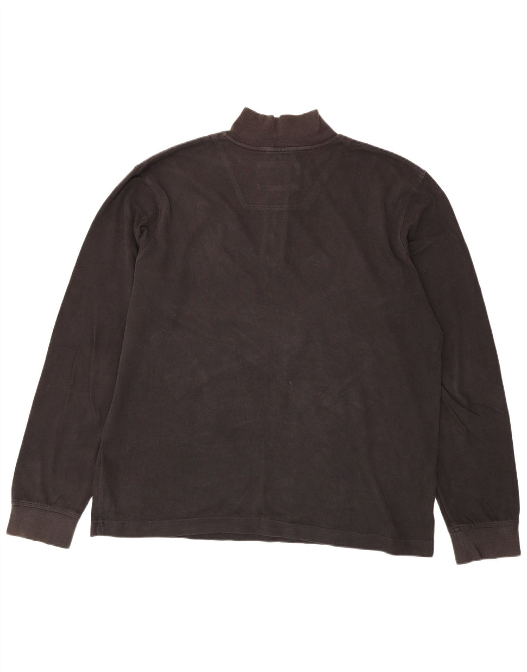 Timberland Mens Earthkeepers Zip Neck Sweatshirt Jumper 2XL Brown