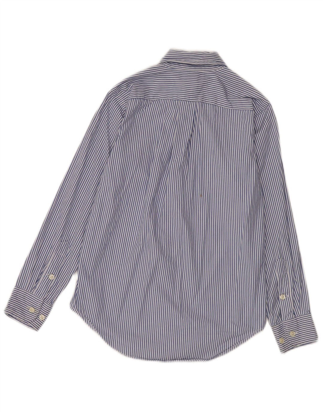 Ralph Lauren Boys Shirt 7-8 Years Blue Striped Cotton