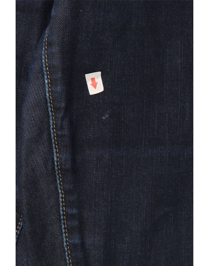 Levi's Womens Slim Jeans W31 L27 Navy Blue Cotton