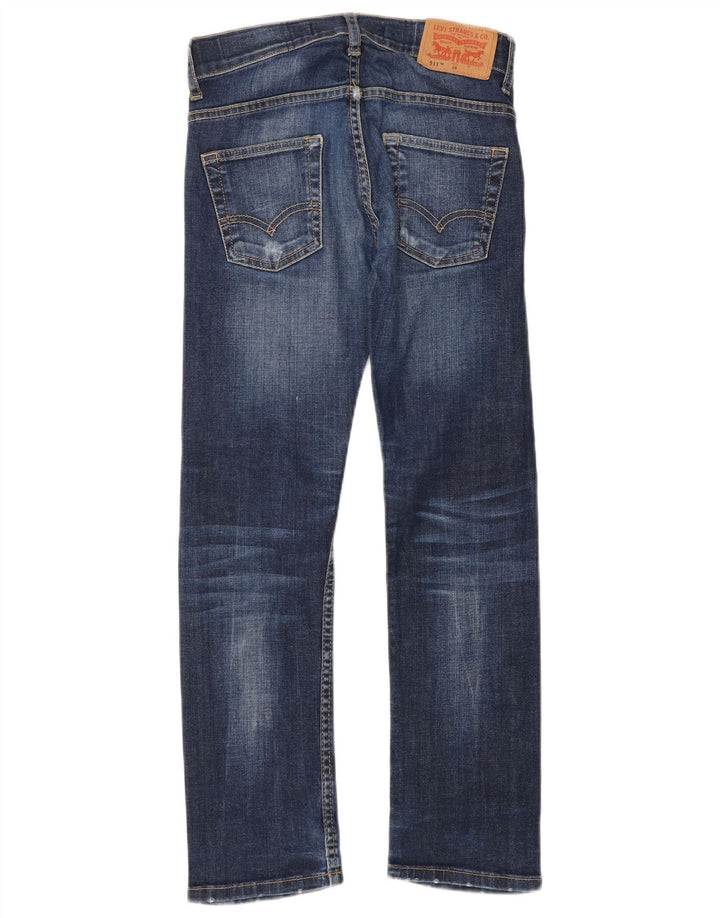 Levi's Boys 511 Slim Jeans 9-10 Years W24 L26 Blue Cotton