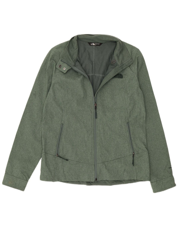 The North Face Womens Tracksuit Top Jacket UK 14 Medium Green Polyester