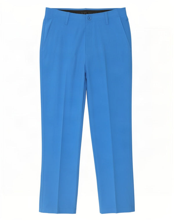 Under Armour Mens Slim Chino Trousers W36 L30 Blue Polyester