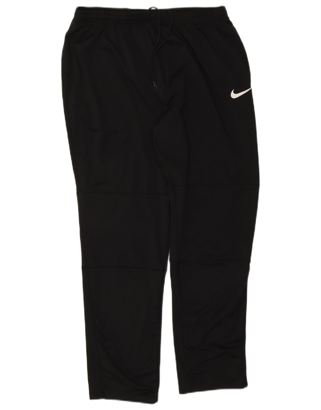 Nike Mens Dri Fit Tracksuit Trousers 2XL Black Polyester
