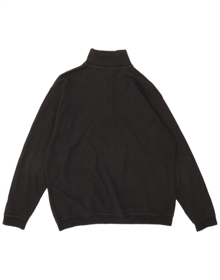 DANIEL HECHTER Mens Paris Roll Neck Sweatshirt Jumper IT 52 Large Black