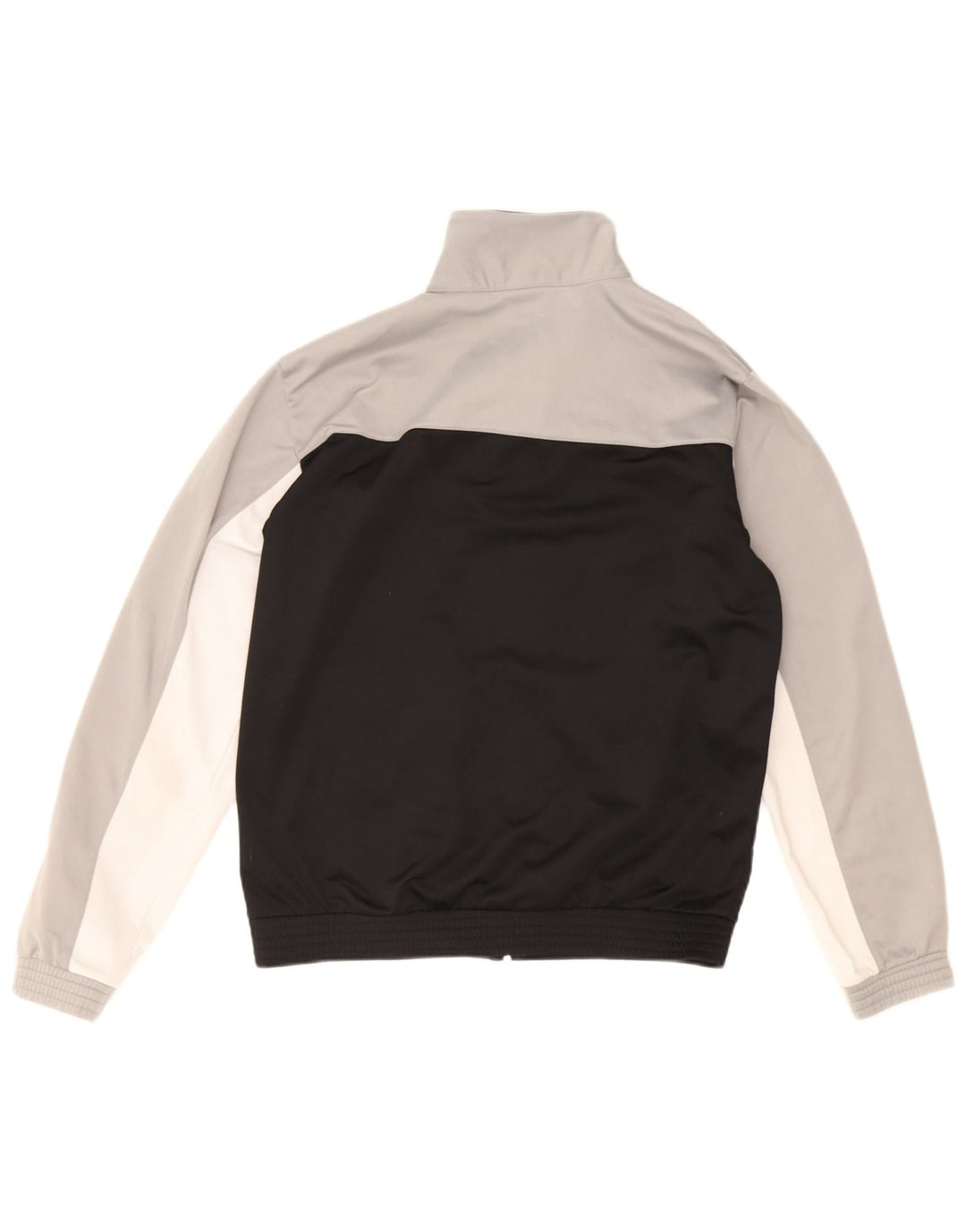 Champion Mens Tracksuit Top Jacket Large Black Colourblock Polyester