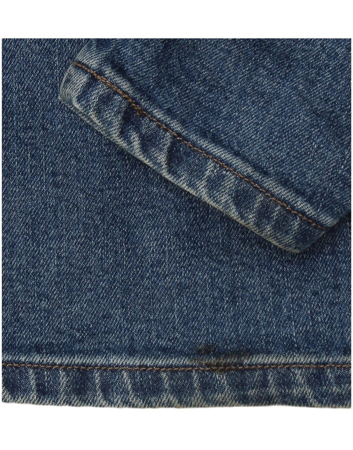 WRANGLER Mens Regular Fit Straight Jeans W42 L30 Blue Cotton