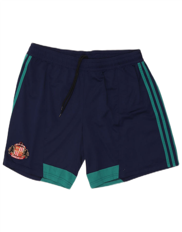 Adidas Mens Climacool Sport Shorts XL  Navy Blue Colourblock Polyester