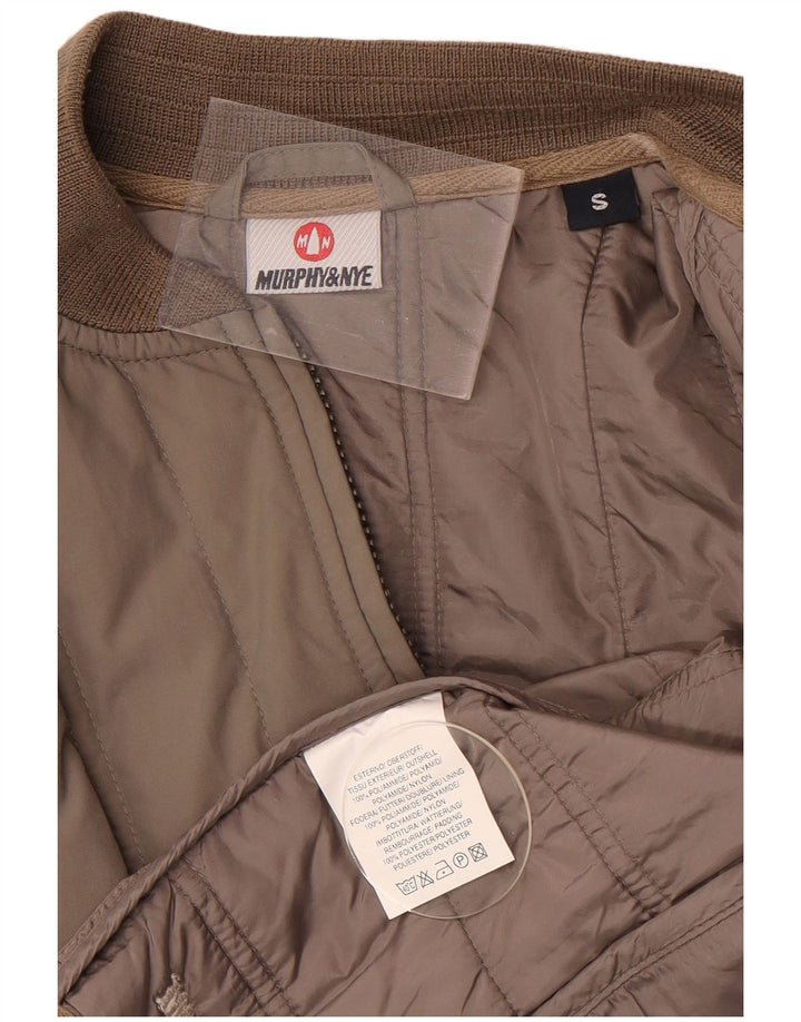 Murphy & Nye Womens Padded Gilet UK 10 Small Brown Polyamide