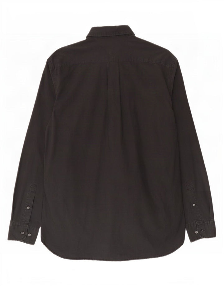 Tommy Hilfiger Mens Shirt Medium Black Cotton