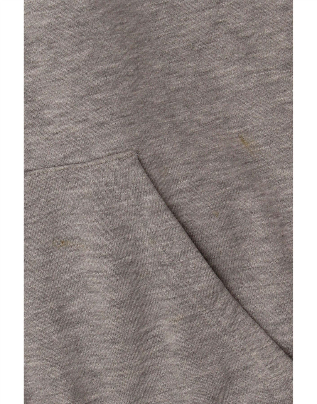 Adidas Mens Zip Hoodie Sweater Large Grey Flecked Cotton