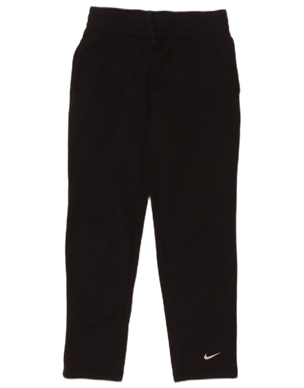 Nike Boys Dri Fit Tracksuit Trousers 10-11 Years Medium Black