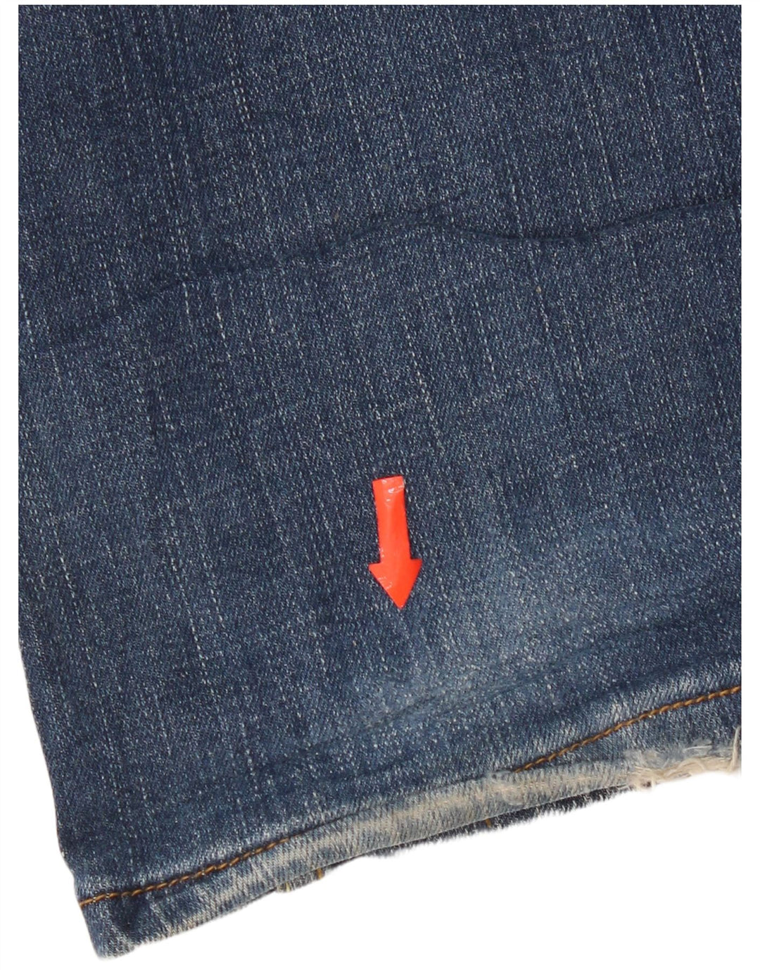 Levi's Womens 629 Bootcut Jeans W32 L32 Blue Cotton