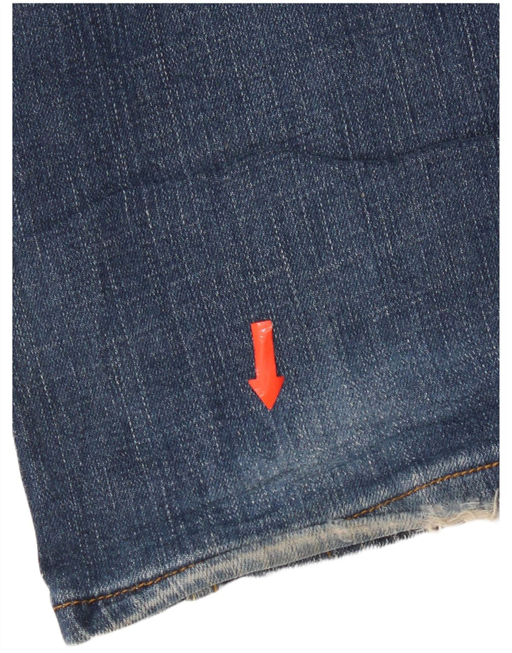 Levi's Womens 629 Bootcut Jeans W32 L32 Blue Cotton