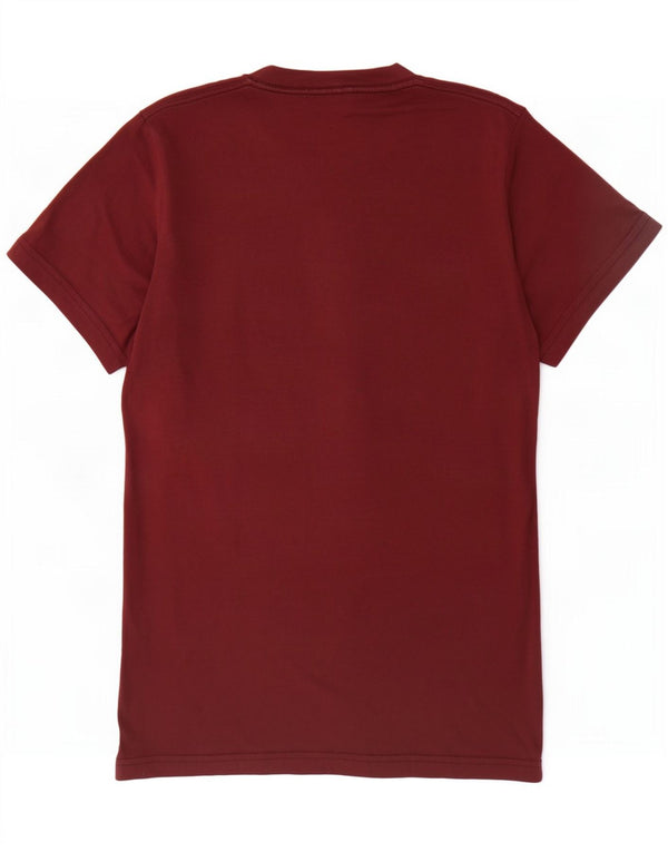 Vans Mens Classic Fit Graphic T-Shirt Top XS Burgundy Cotton