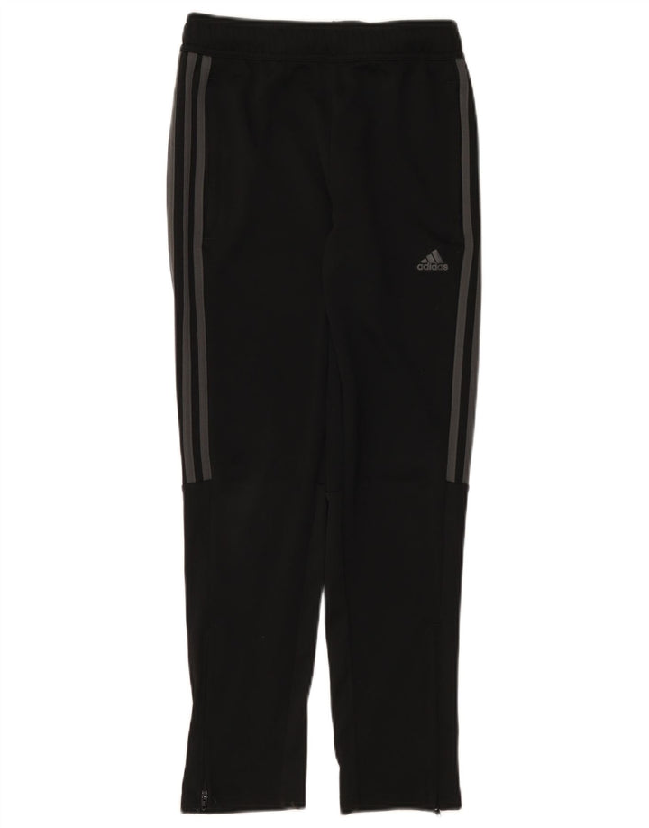 Adidas Boys Aeroready Tracksuit Trousers 11-12 Years  Black Polyester