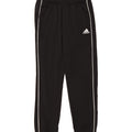 ADIDAS Womens Tracksuit Trousers Joggers UK 14 Large  Black Polyester Vintage Adidas and Second-Hand Adidas from Messina Hembry 