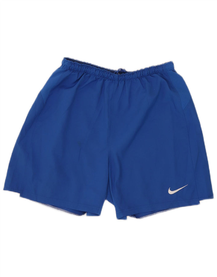 Nike Mens Sport Shorts Medium Blue Polyester