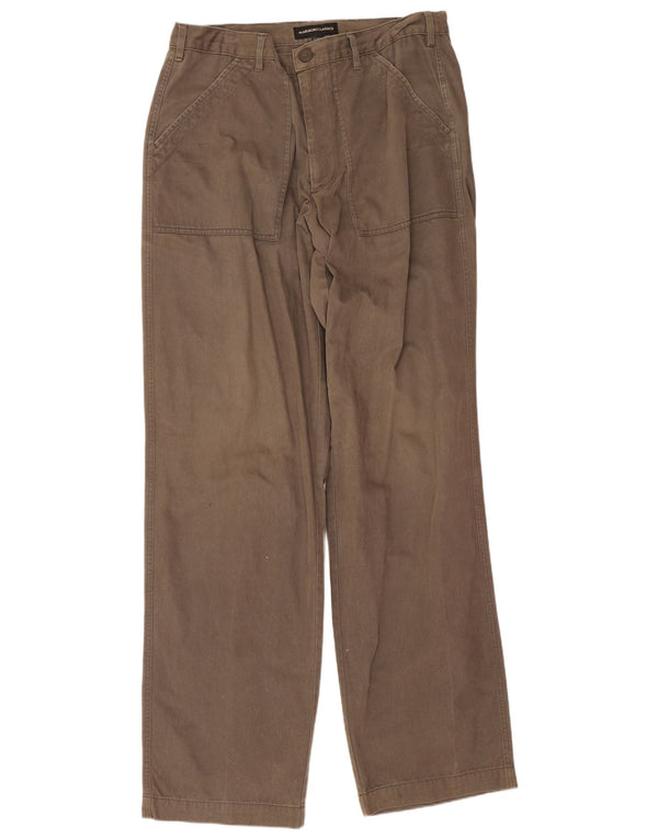 Marlboro Classics Mens Regular Cargo Trousers W34 L34 Brown