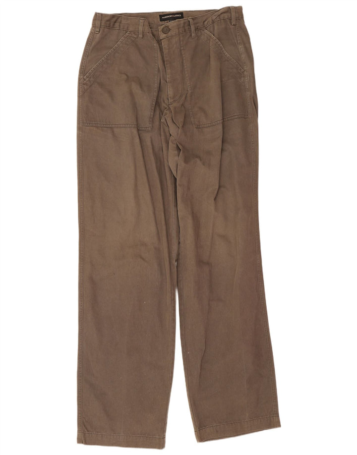 Marlboro Classics Mens Regular Cargo Trousers W34 L34 Brown