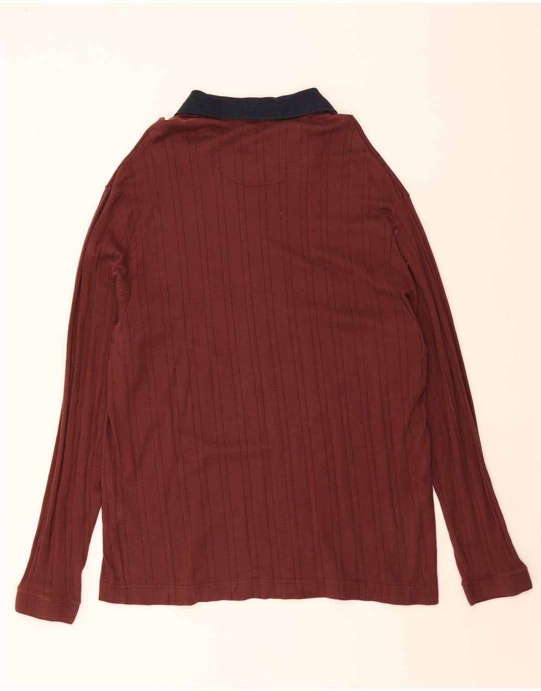 DOCKERS Mens V-Neck Jumper Sweater XL Maroon Cotton Vintage Dockers and Second-Hand Dockers from Messina Hembry 