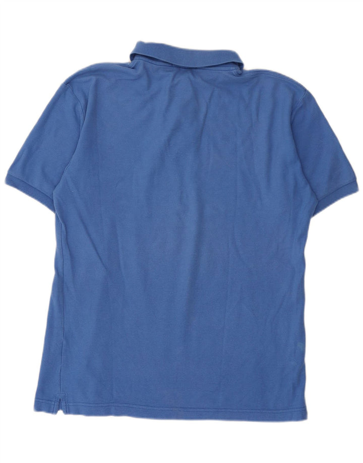 Fila Mens Polo Shirt IT 50 Medium Blue