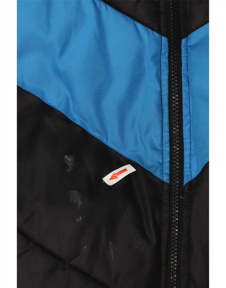 Hummel Mens Padded Jacket UK 38 Medium Black Colourblock Polyester