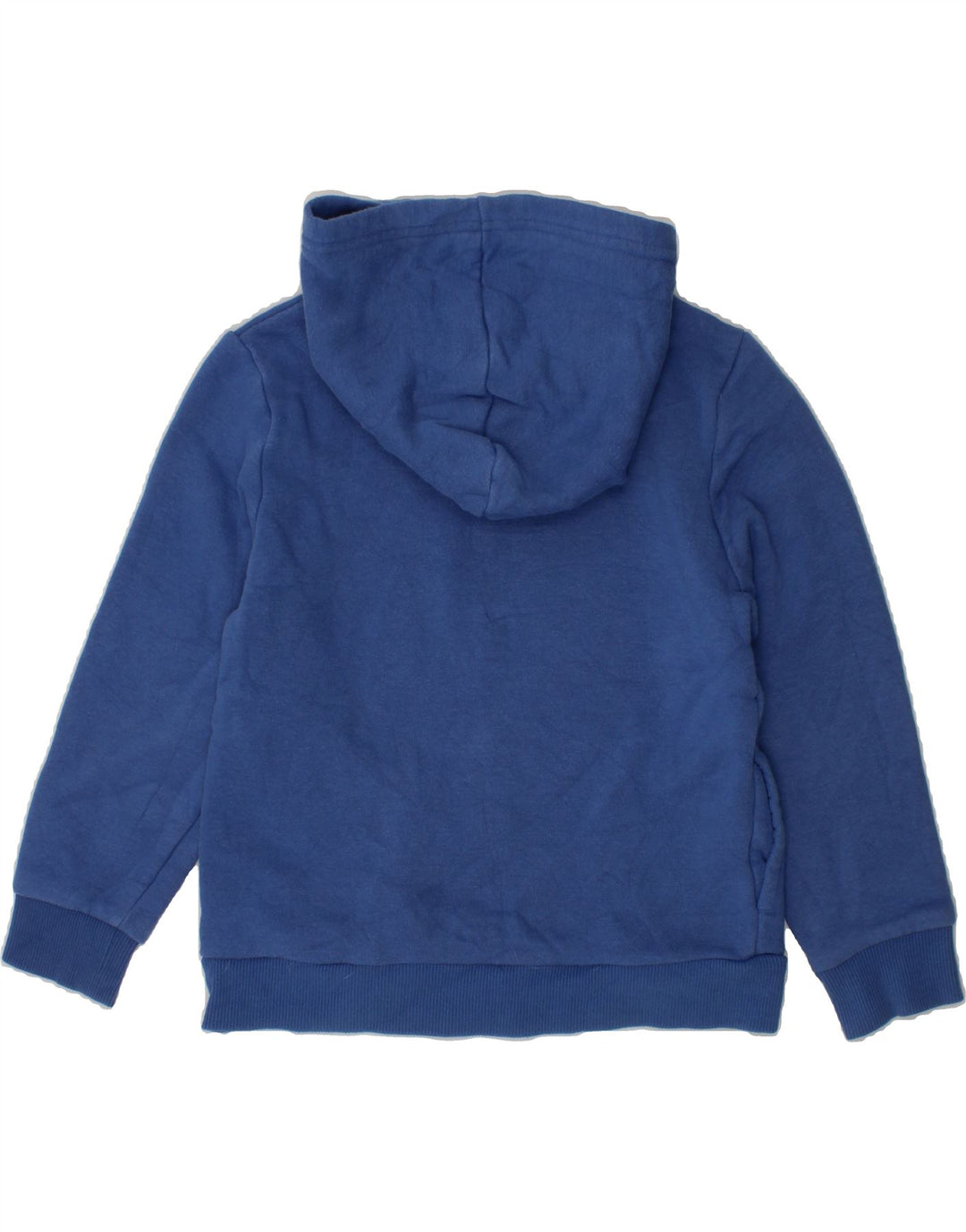 PUMA Boys Graphic Hoodie Jumper 4-5 Years Blue Vintage Puma and Second-Hand Puma from Messina Hembry 